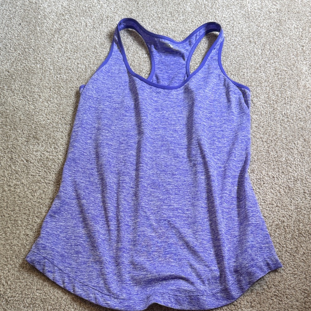 Women's Purple Racerback Tank Top